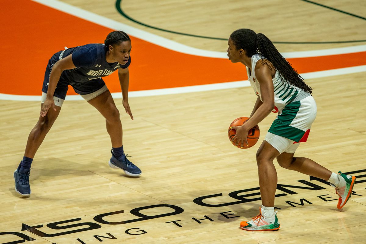 NCAA Womens Basketball: North Florida at Miami-Florida