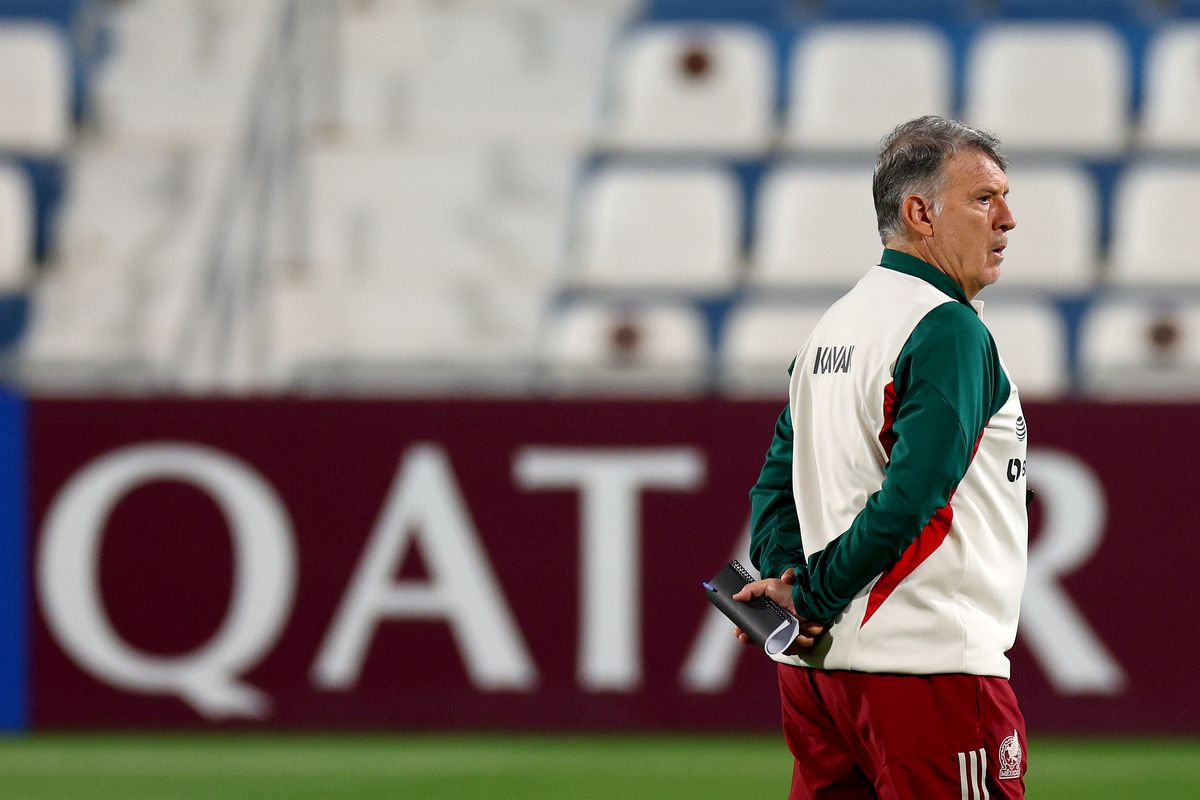Mexico Training and Press Conference - FIFA World Cup Qatar 2022