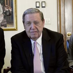 Elder Hallstrom, Elder Holland and Sister Stephens posted a Facebook video inviting young single adults to submit questions for the March 8 Face to Face event.