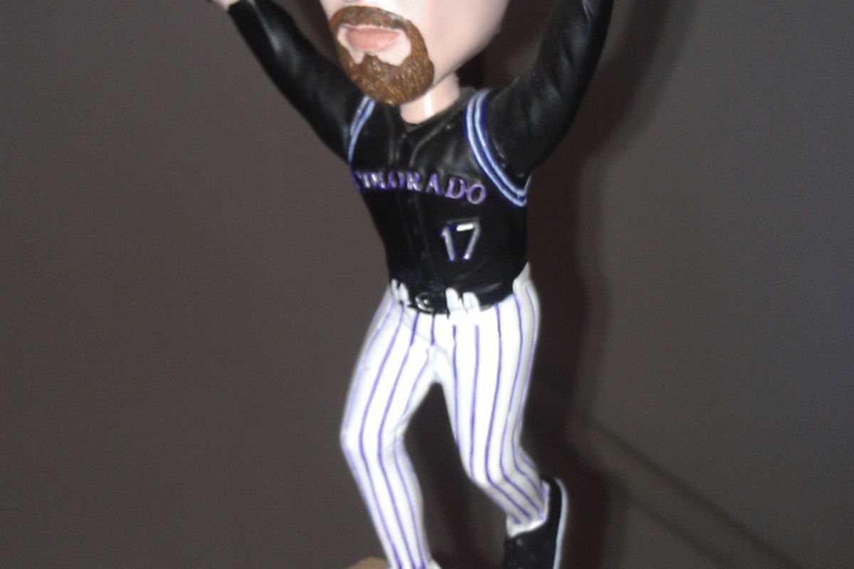 My favorite highlight gave rise to this iconic bobblehead.
