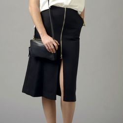 <a href=“http://shopbird.com/product.php?productid=28511&cat=740&manufacturerid=&page=1”>Alasdair's Cotton Zipper Front A-Line Skirt</a>, $259 (was $365)