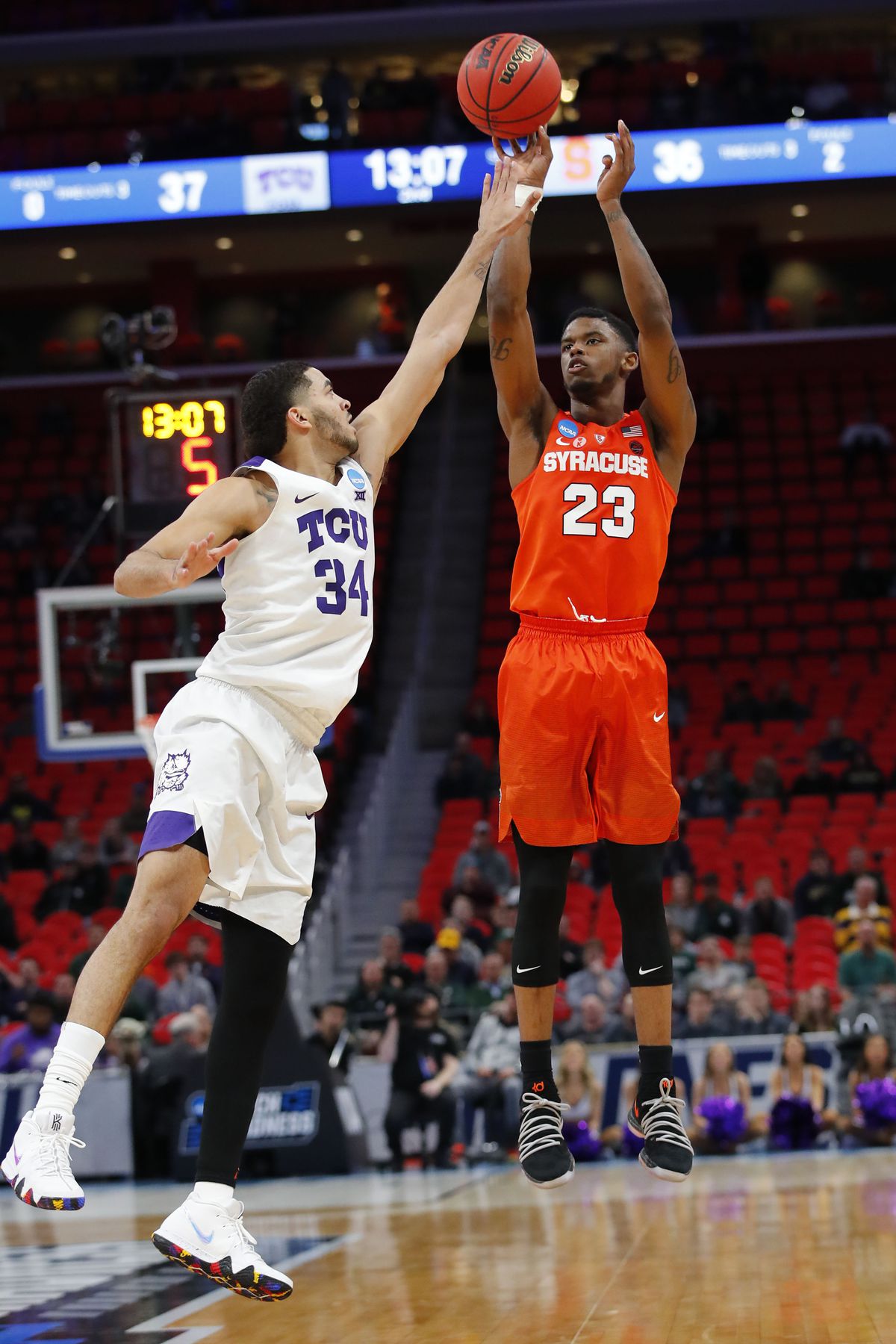 NCAA Basketball: NCAA Tournament-First Round: Syracuse Orange vs TCU Horned Frogs