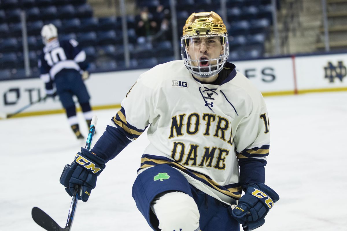 NCAA Hockey: Big Ten Hockey Tournament-Notre Dame vs Penn State