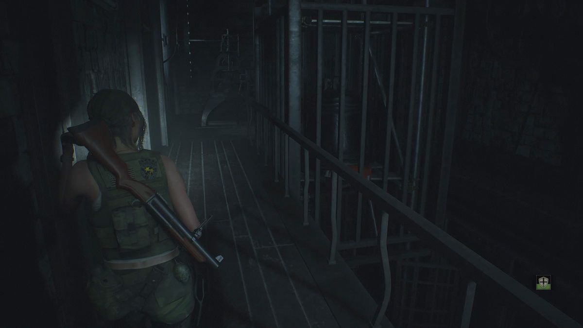 Resident Evil 2 2nd Run&nbsp;Clock Tower Power Panel Part location