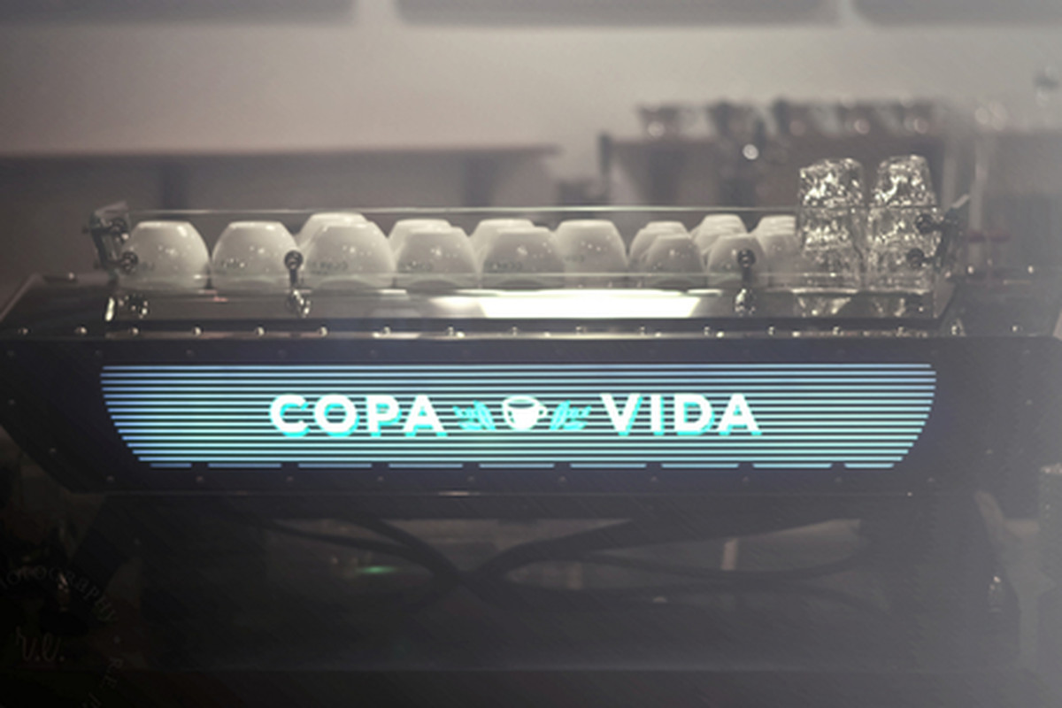 Inside Copa Vida, Pasadena. 