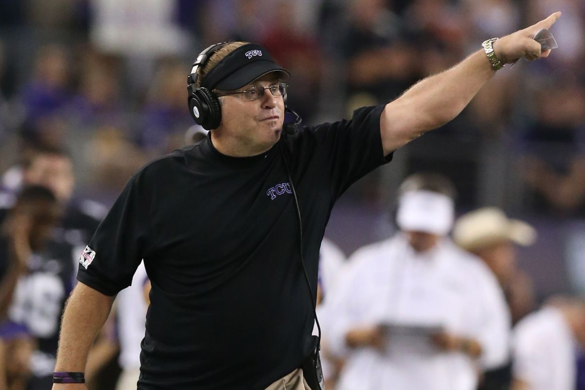 "Great job on last week's stats preview, jerk! Lolz" -- Gary Patterson, probably. 