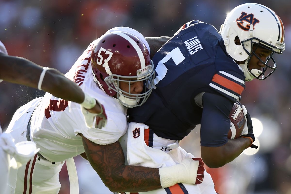 D.J. Pettway makes Ricardo Louis pay in this year's Iron Bowl.
