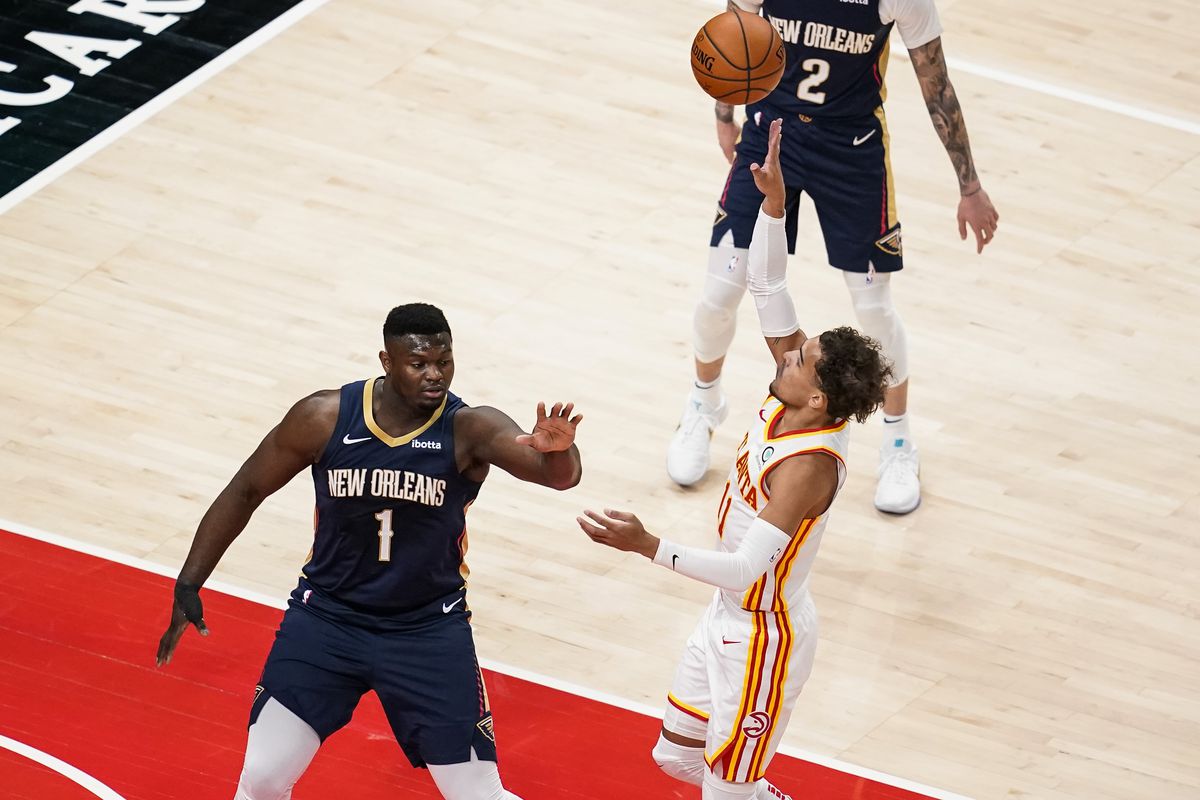 NBA: New Orleans Pelicans at Atlanta Hawks