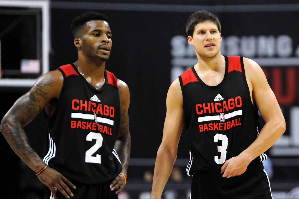 Hey, it's Vander Blue & Doug McDermott! Standing in numerical order and everything.