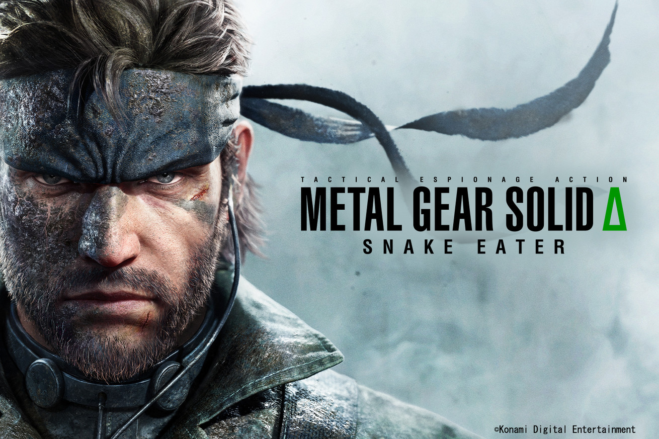 Promotional artwork for Metal Gear Solid Delta: Snake Eater.