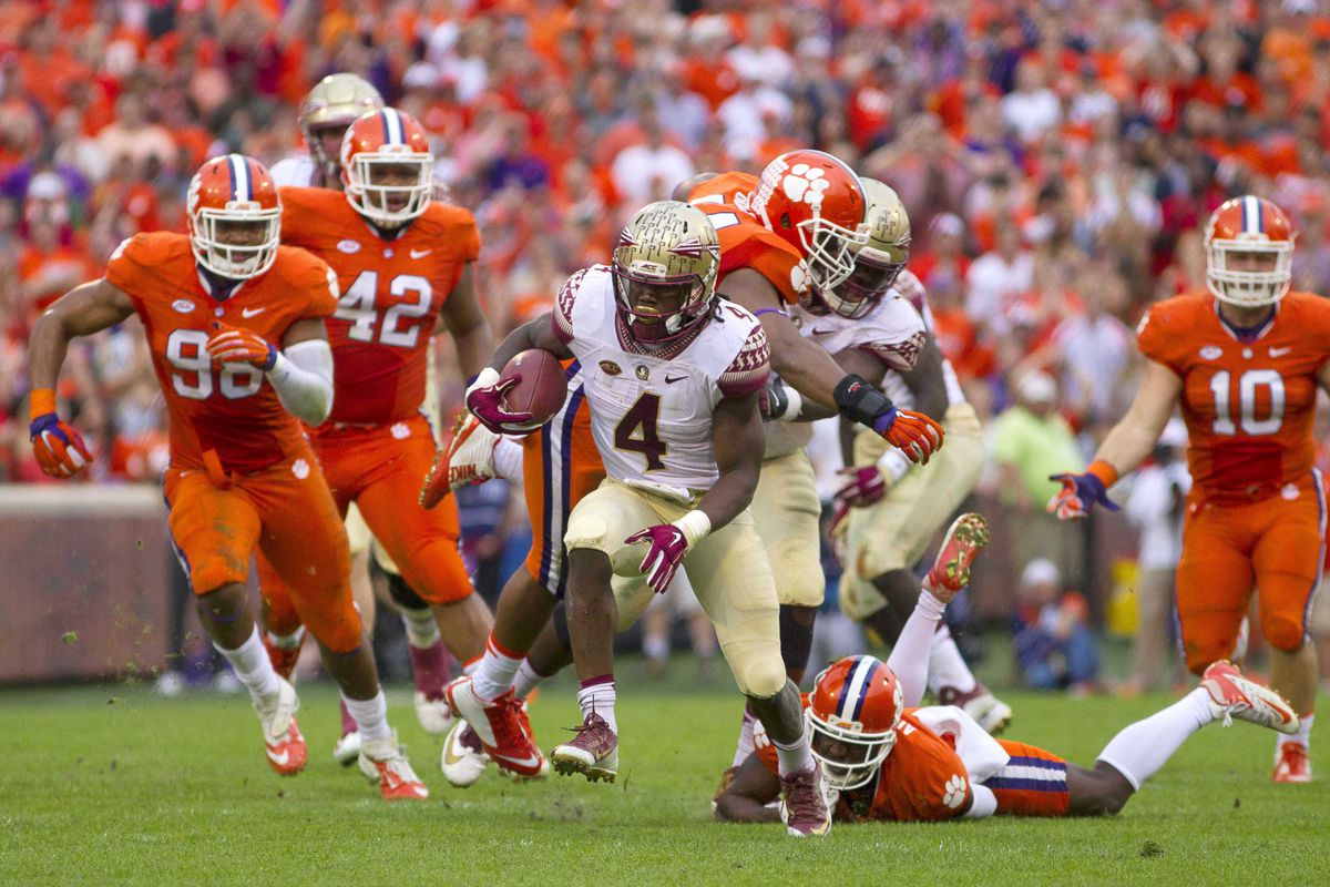 Dalvin Cook needs 12 yards to break FSU's record for rushing yards in a single season, held by Warrick Dunn since 1995.