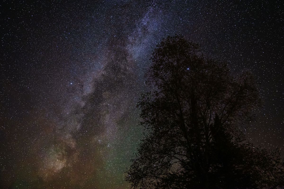 Milky Way over Minnesota