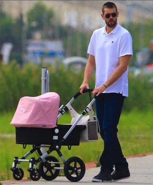 Marc Gasol baby stroller