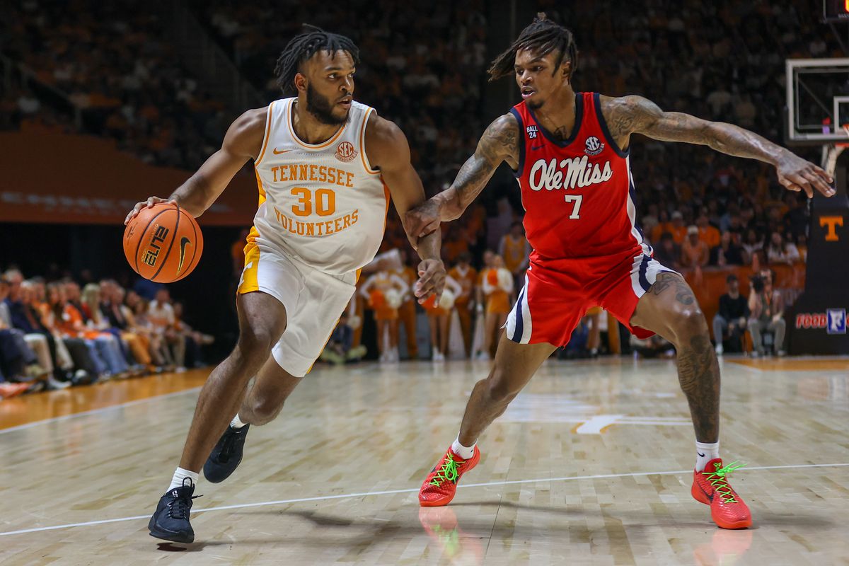 NCAA Basketball: Mississippi at Tennessee
