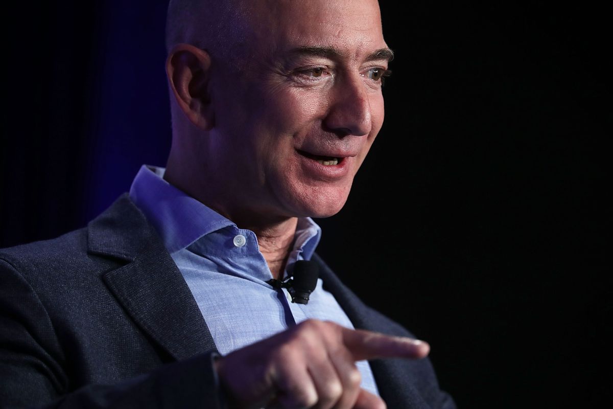 Founder And CEO Of Amazon Jeff Bezos Speaks On Advances In Artificial Intelligence