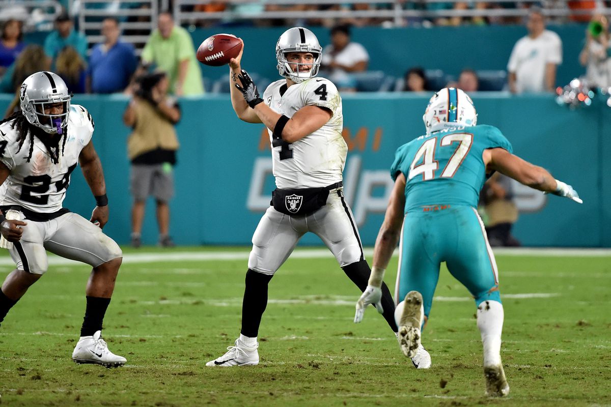 NFL: Oakland Raiders at Miami Dolphins