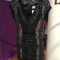 Beaded dress, size 0, $120 (from $462)