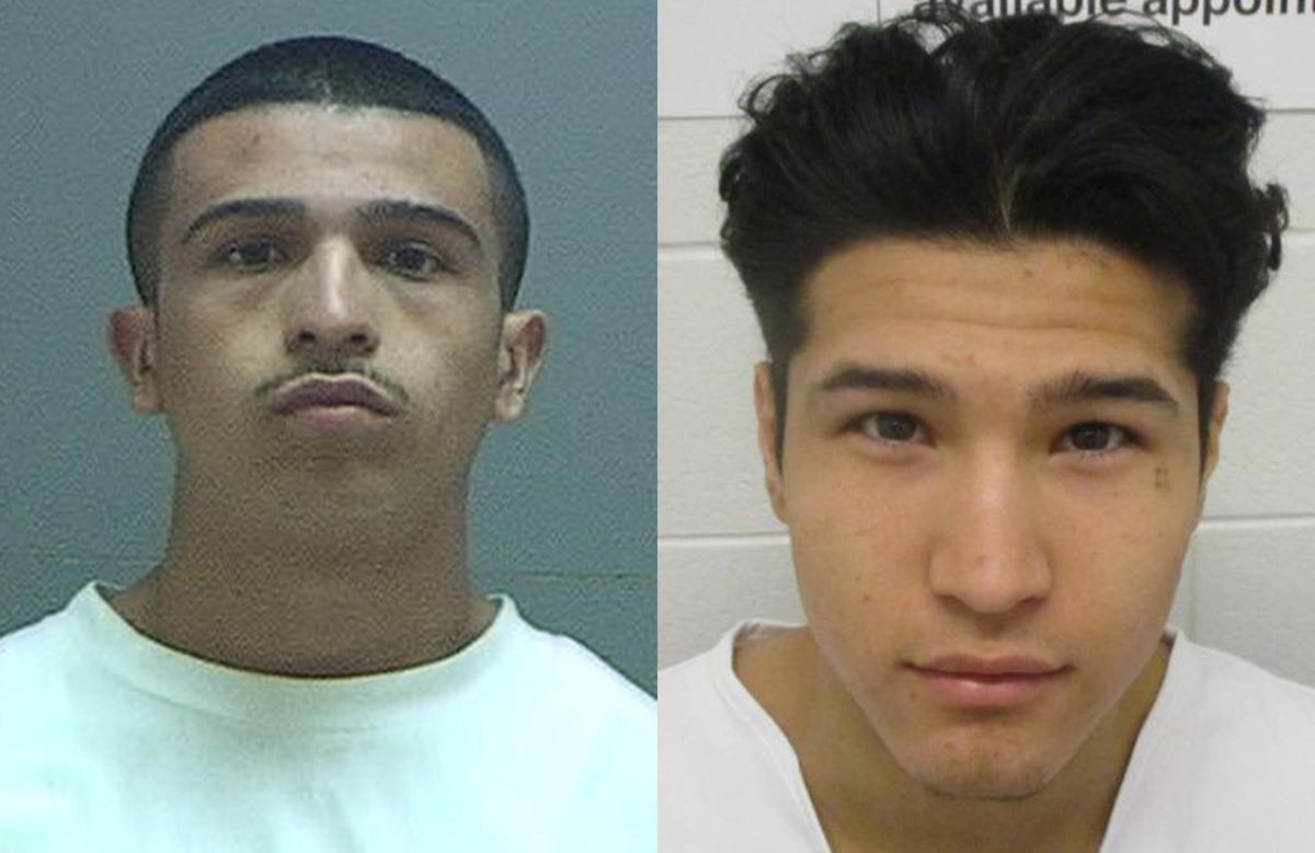 Christopher Boggs, 18, left, and his brother Lawrence Boggs, 17, were convicted as juveniles in the 2016 death of West Valley police officer Cody Brotherson. Both were expelled from juvenile detention and sent into the adult justice system because of assaults but have recently been released. Christopher Boggs was arrested Monday and accused of driving a stolen car. His younger brother, who had been shot several times, was inside the vehicle, sources say, and was hospitalized in critical conditio