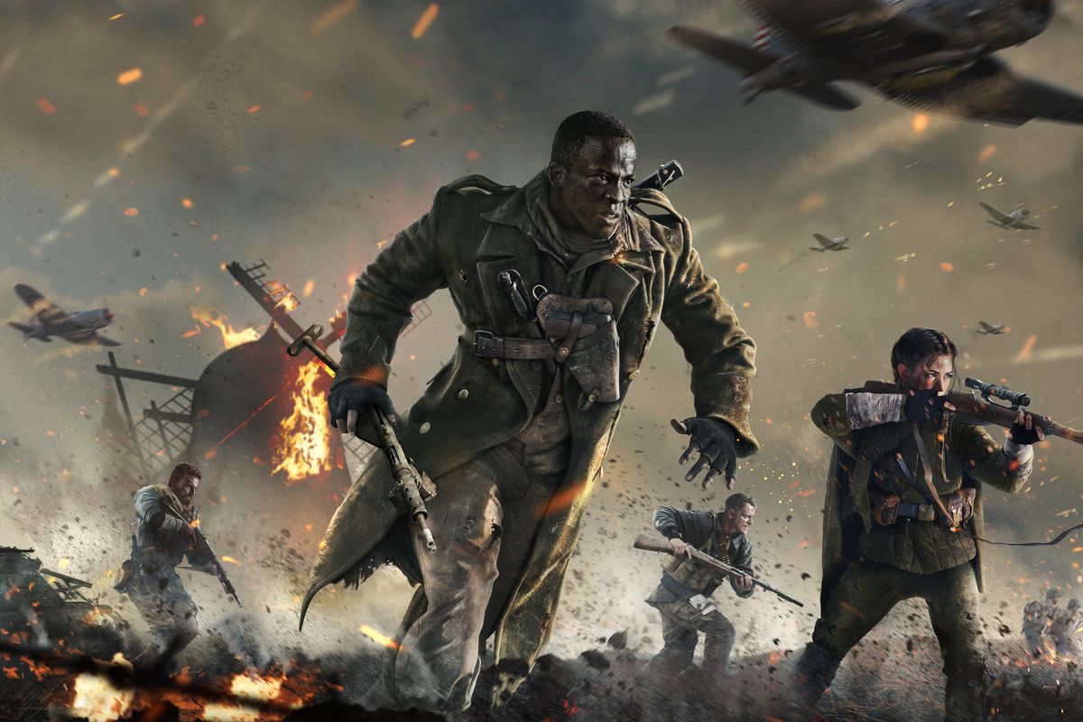 Artwork of the heroes of Call of Duty: Vanguard