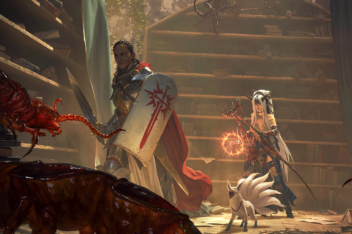 Key art from the Pathfinder: Strength of Thousands ruleset