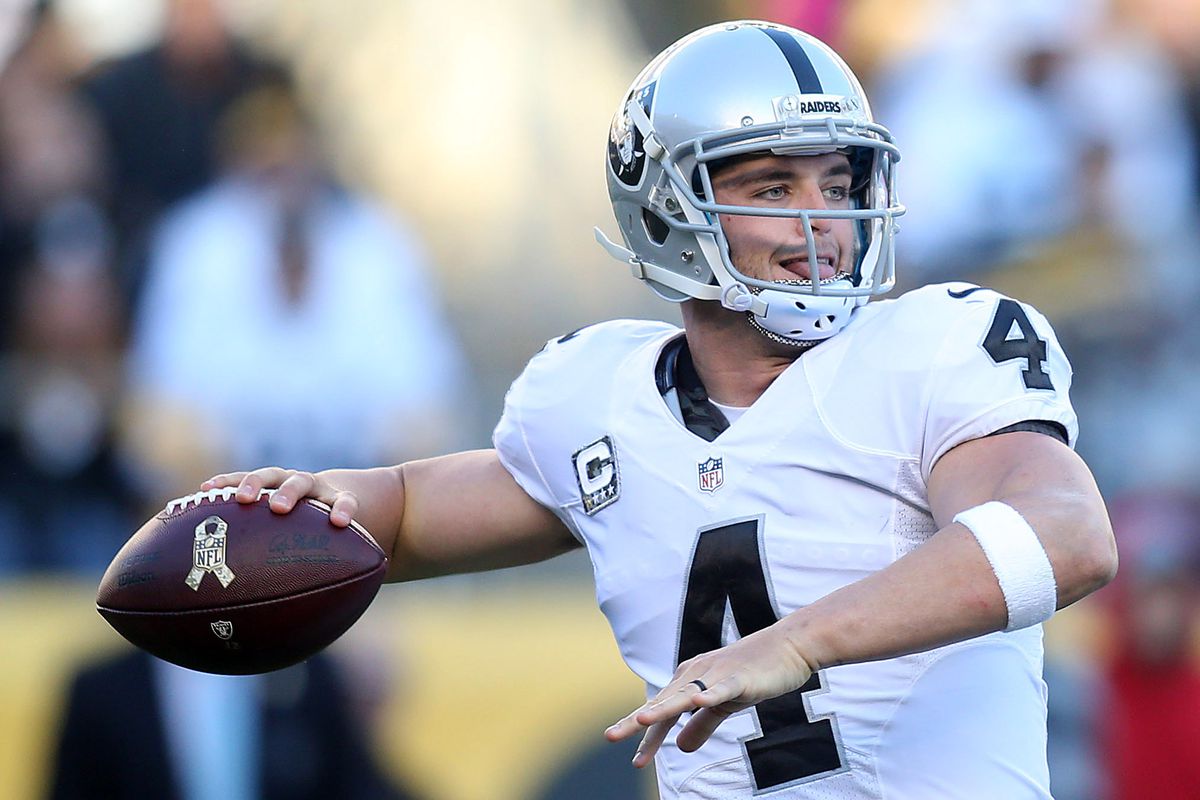 When it comes to Teddy vs. Derek, Carr has the better numbers. But does he have the better team?