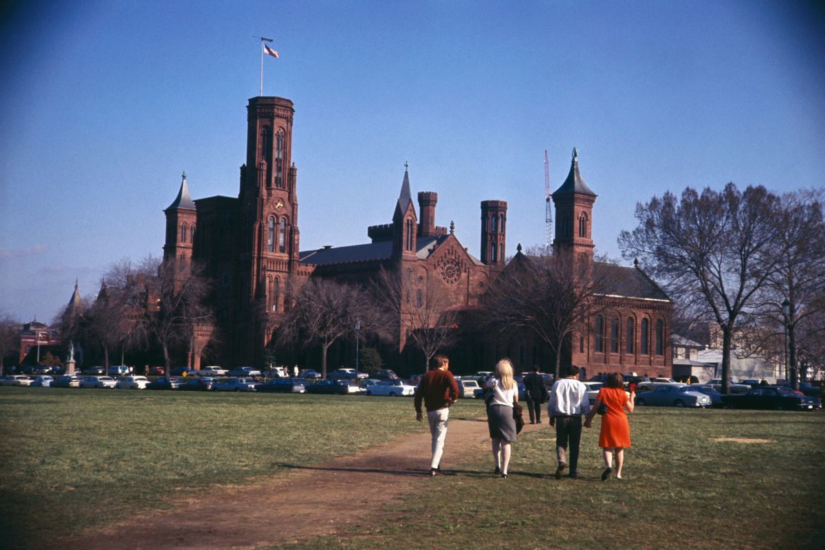 Exterior View of the Smithsonian Institution