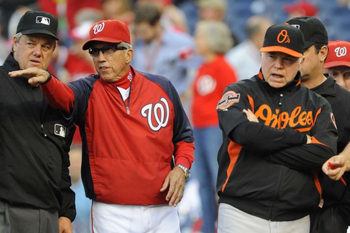 The last successful manager of the O's and the current awesome manager of the O's