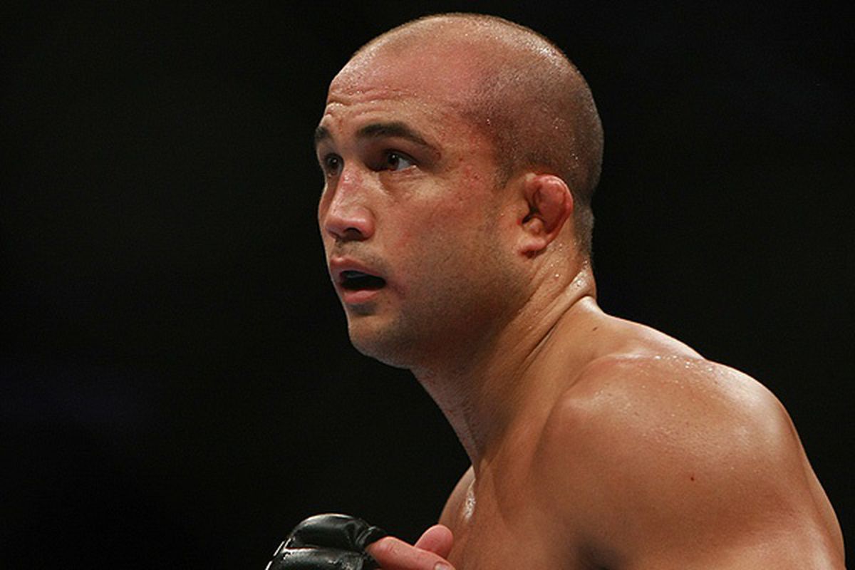 B.J. Penn doesn't understand how the situation he created grew so big. <em>Photo by Dave Mandel for <a href="http://www.sherdog.com/pictures/gallery/fighter/f_1307/102881/3" target="new">Sherdog.com</a></em>