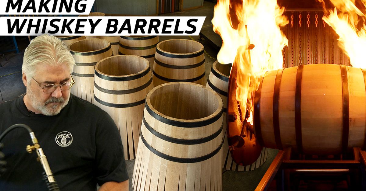 How are whiskey barrels made? [Video]