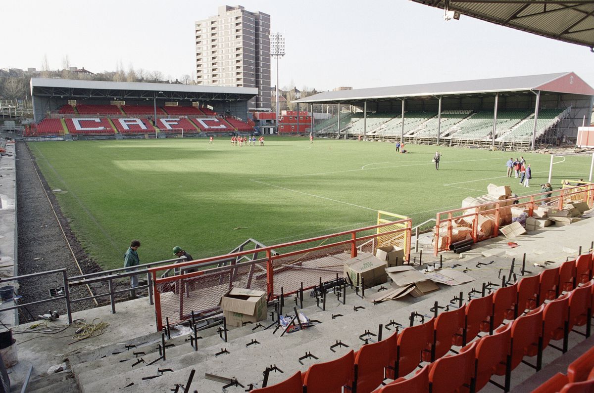 Charlton Athletic training 1992