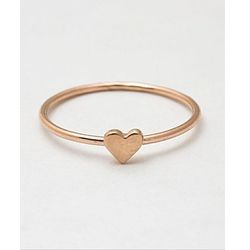 <b>Catbird</b> Heart Ring in rose gold, <a href="https://catbirdnyc.com/shop/product.php?productid=18326&cat=465&page=1">$96</a>