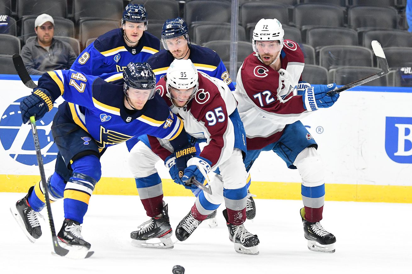 NHL: MAY 23 Stanley Cup Playoffs First Round - Avalanche at Blues