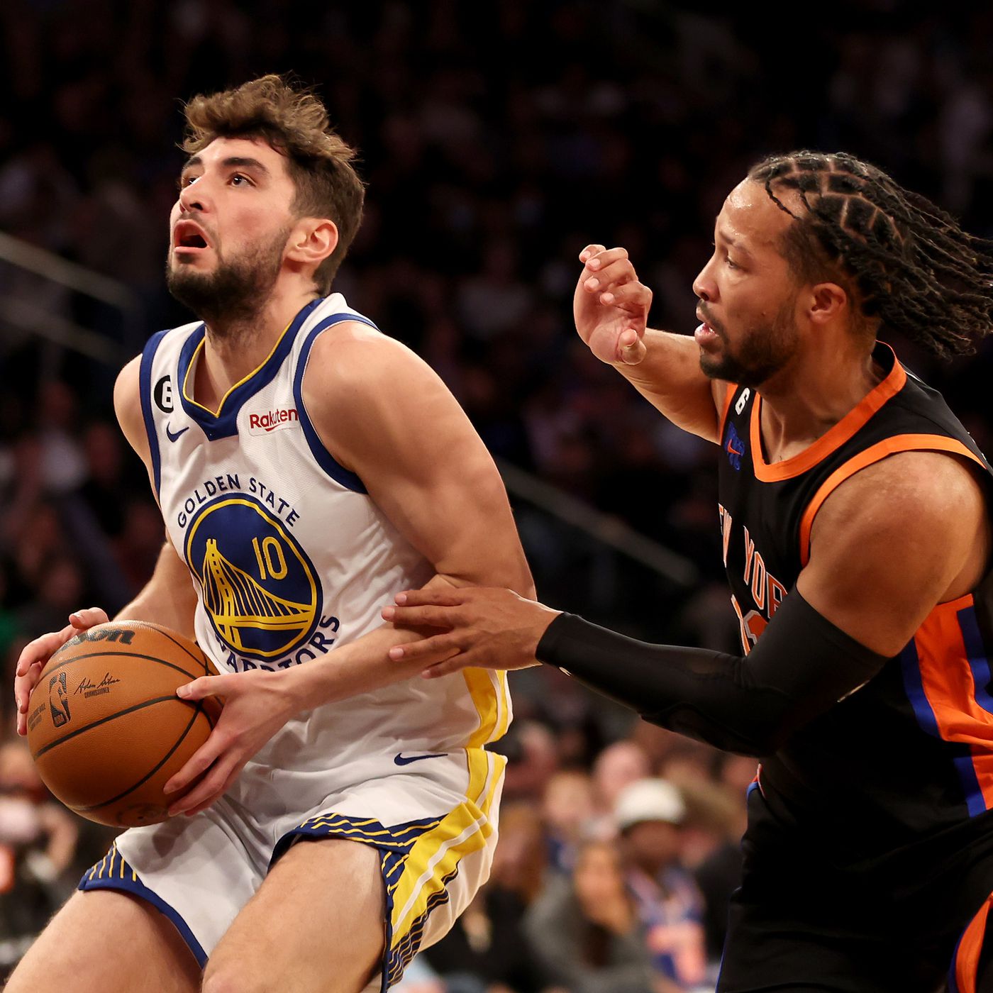 Warriors podcast: Knicks blowout Steph Curry-less Warriors - Golden State  Of Mind