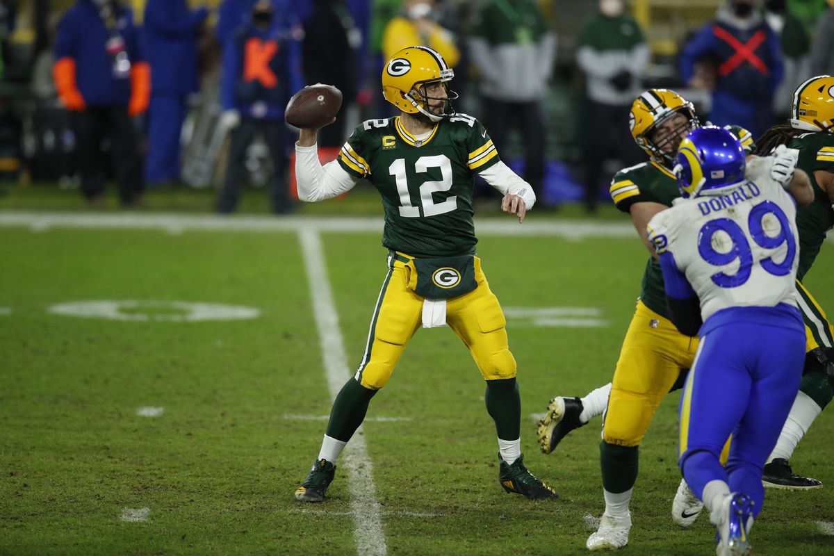 Green Bay Packers vs Los Angeles Rams, 2021 NFC Divisional Playoffs