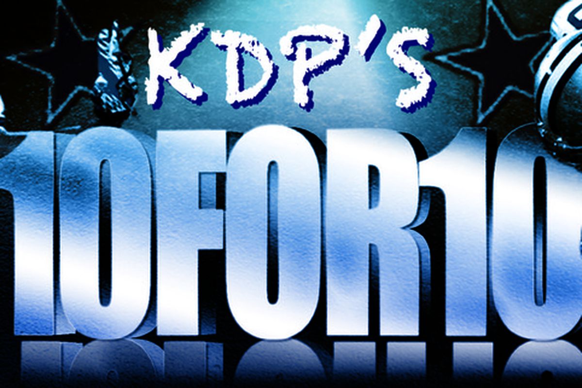 It's the return of KDP's 10 For 10 Contest!