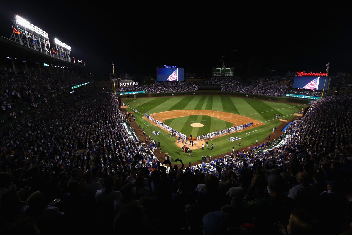 NLCS - Los Angeles Dodgers v Chicago Cubs - Game One