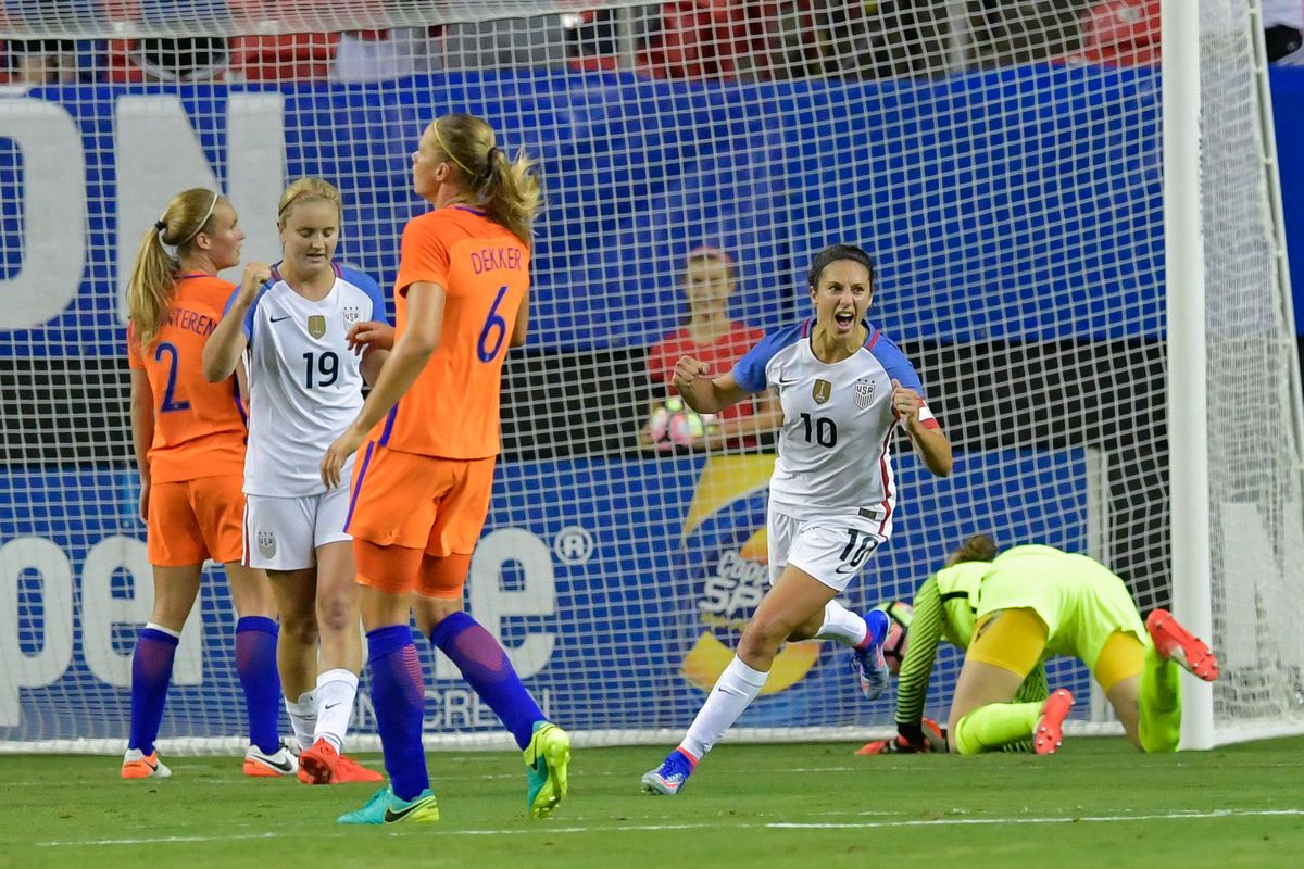 Soccer: International Friendly Women's Soccer-Netherlands at USA