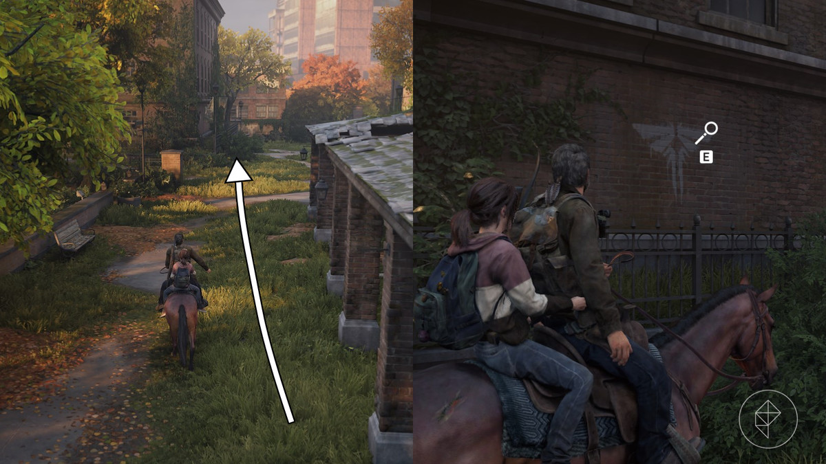 Optional conversation 38 location in the Go Big Horns section of the The University chapter in The Last of Us Part 1
