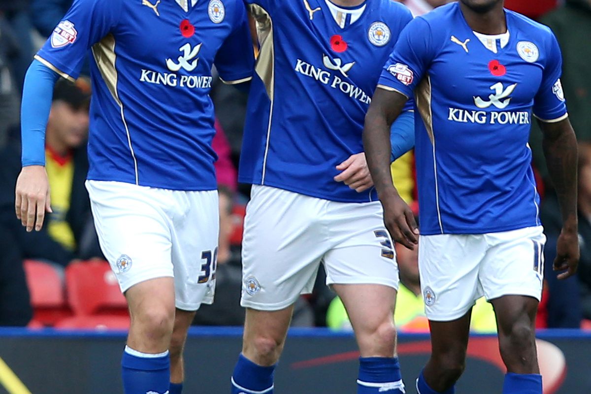 New Zealand striker Chris Woods (left) has scored in consecutive matches for Leicester City FC.