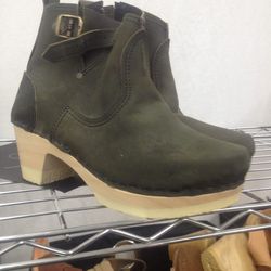 Clog boots, $225