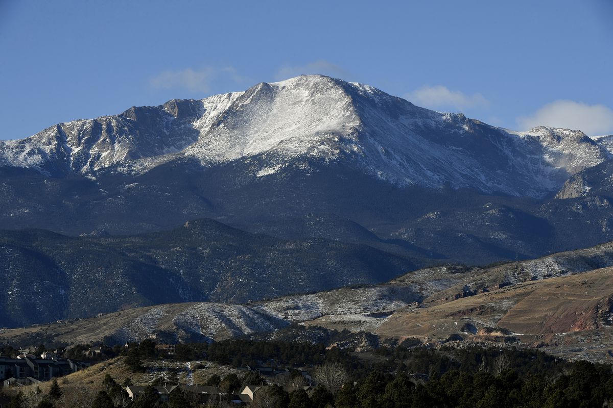 The annual AdAmAn ascent of Pikes Peak for the New Year fireworks display.