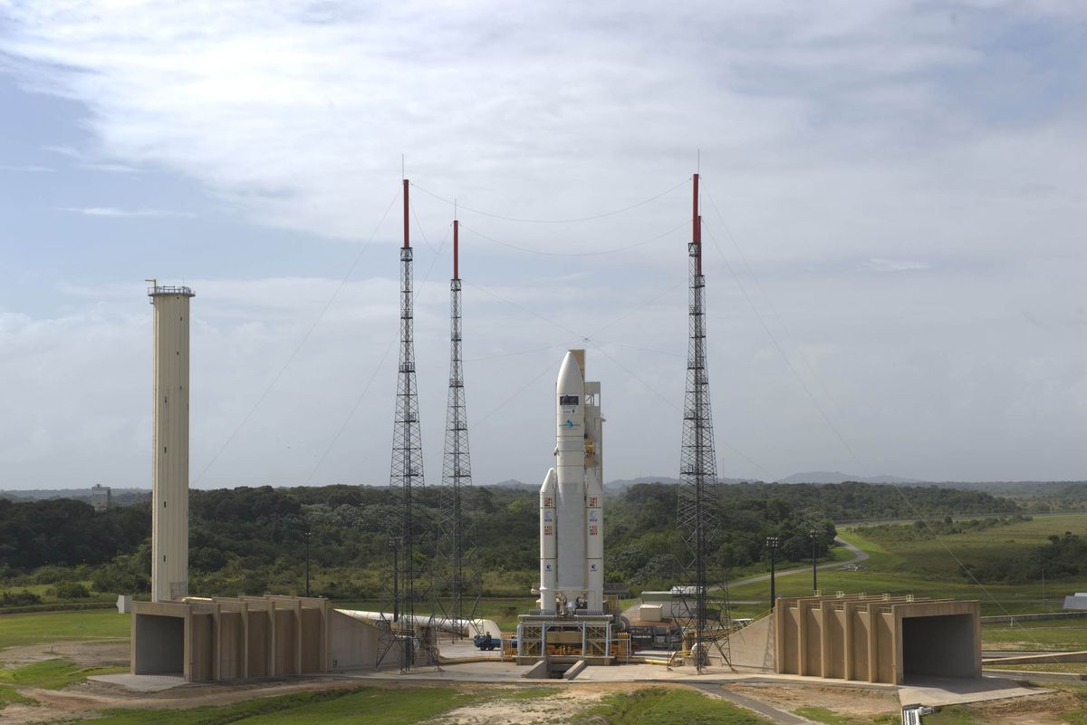 Herschel & Planck Ariane 5 ECA V188 Launch Campaign