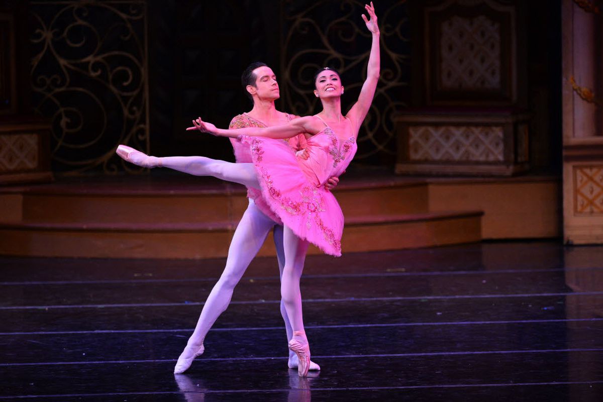 Stella Abrera and Sascha Radetsky of American Ballet Theatre.