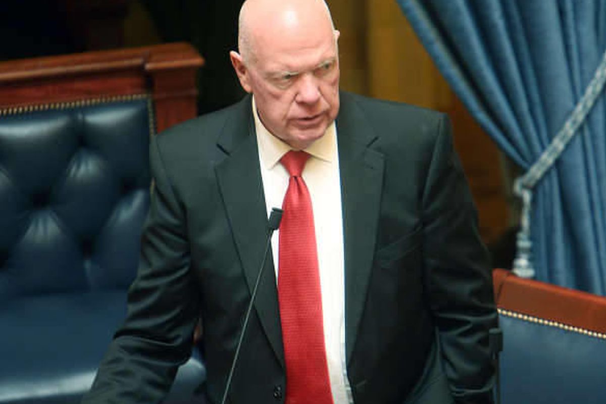 State Sen. Howard Stephenson pictured in July 2013. The Utah Senate voted down a proposal Wednesday to divert fines from alcohol violations to the Utah Attorney General's Office for increased enforcement.