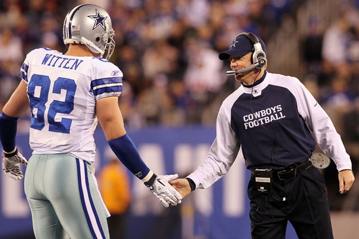 Does Garrett trust Witten enough to give him an option route every time? 