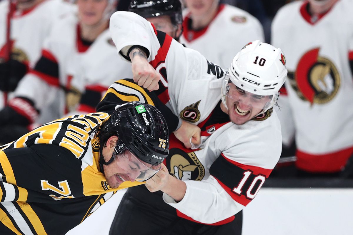 Ottawa Senators v Boston Bruins