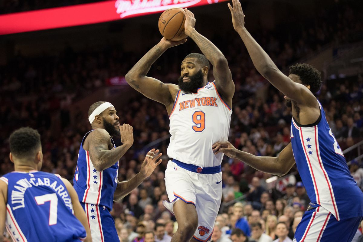 NBA: New York Knicks at Philadelphia 76ers