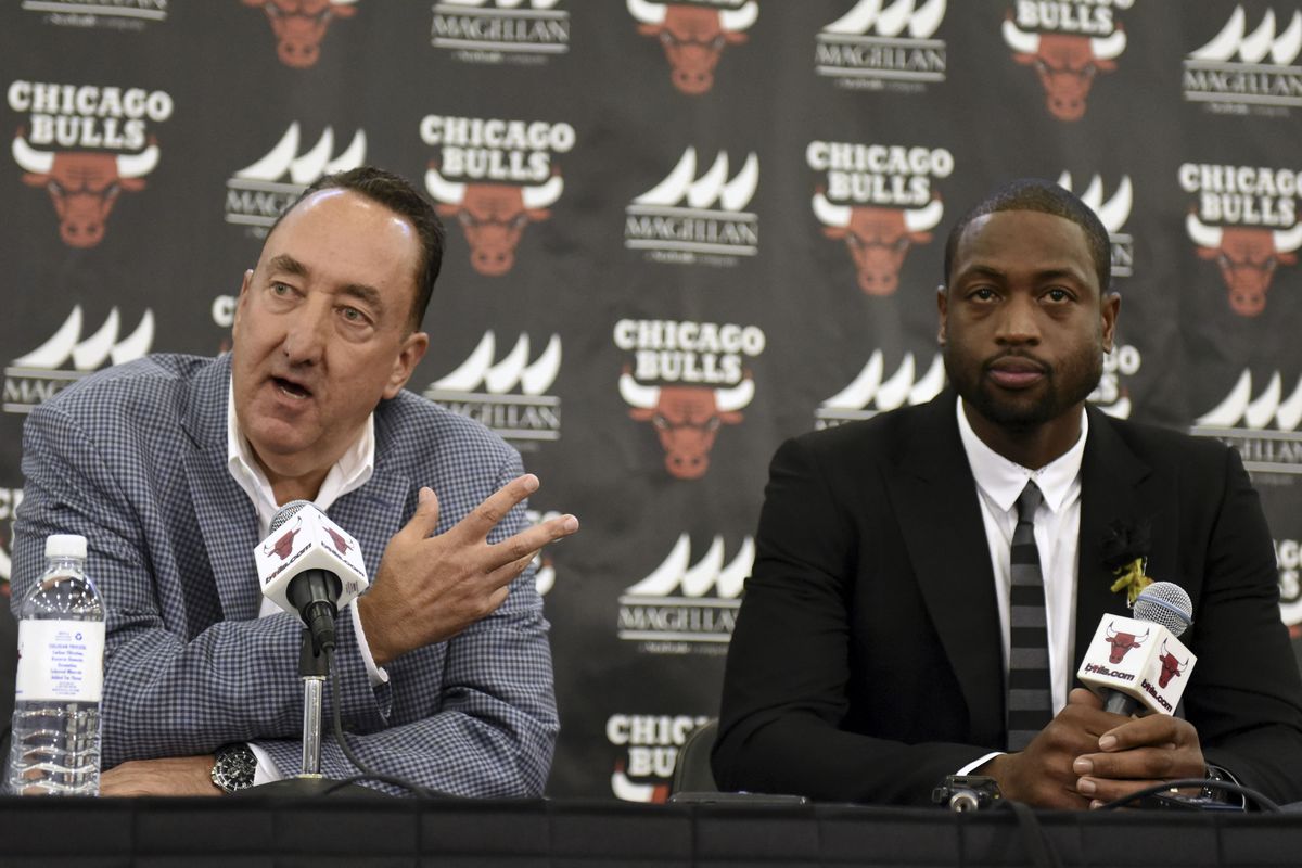 NBA: Chicago Bulls-Dwyane Wade Press Conference