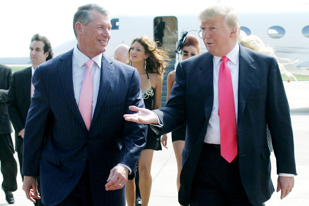 Vince McMahon and Donald Trump share a real-life love for firing people.
