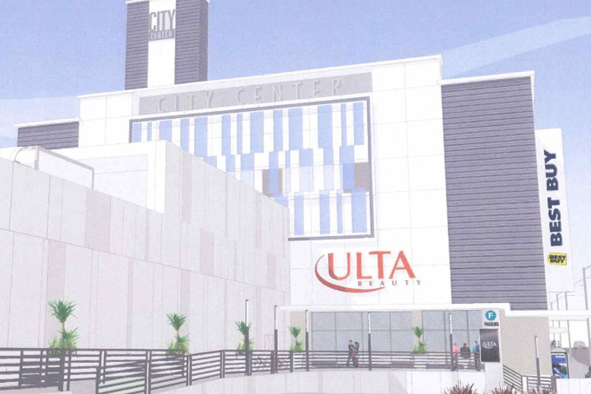 A rendering of Ulta's proposed store in City Center.